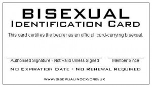 Bisexual ID Card